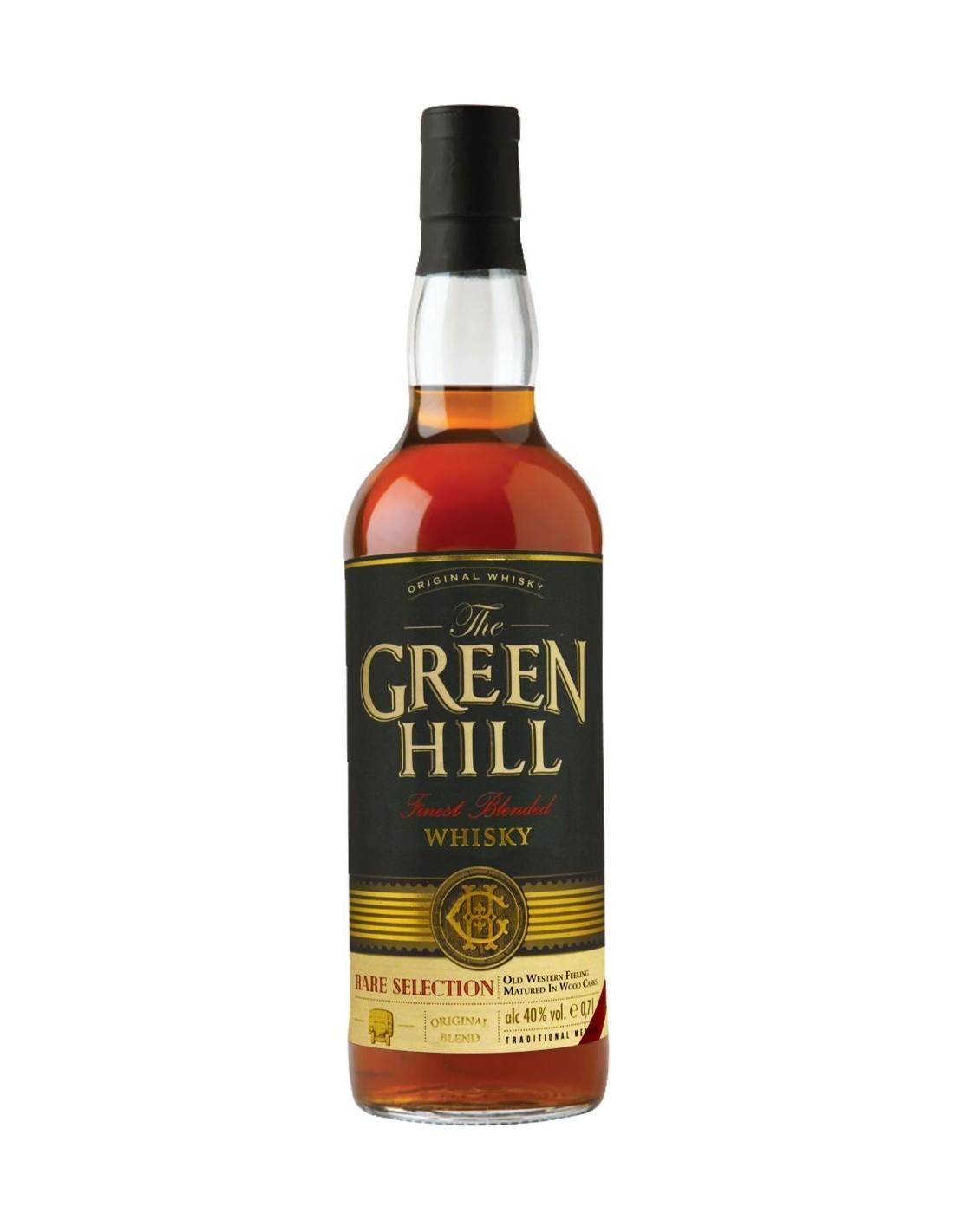 Blended Whisky Green Hill, 40% alc., 0.7L, Germania