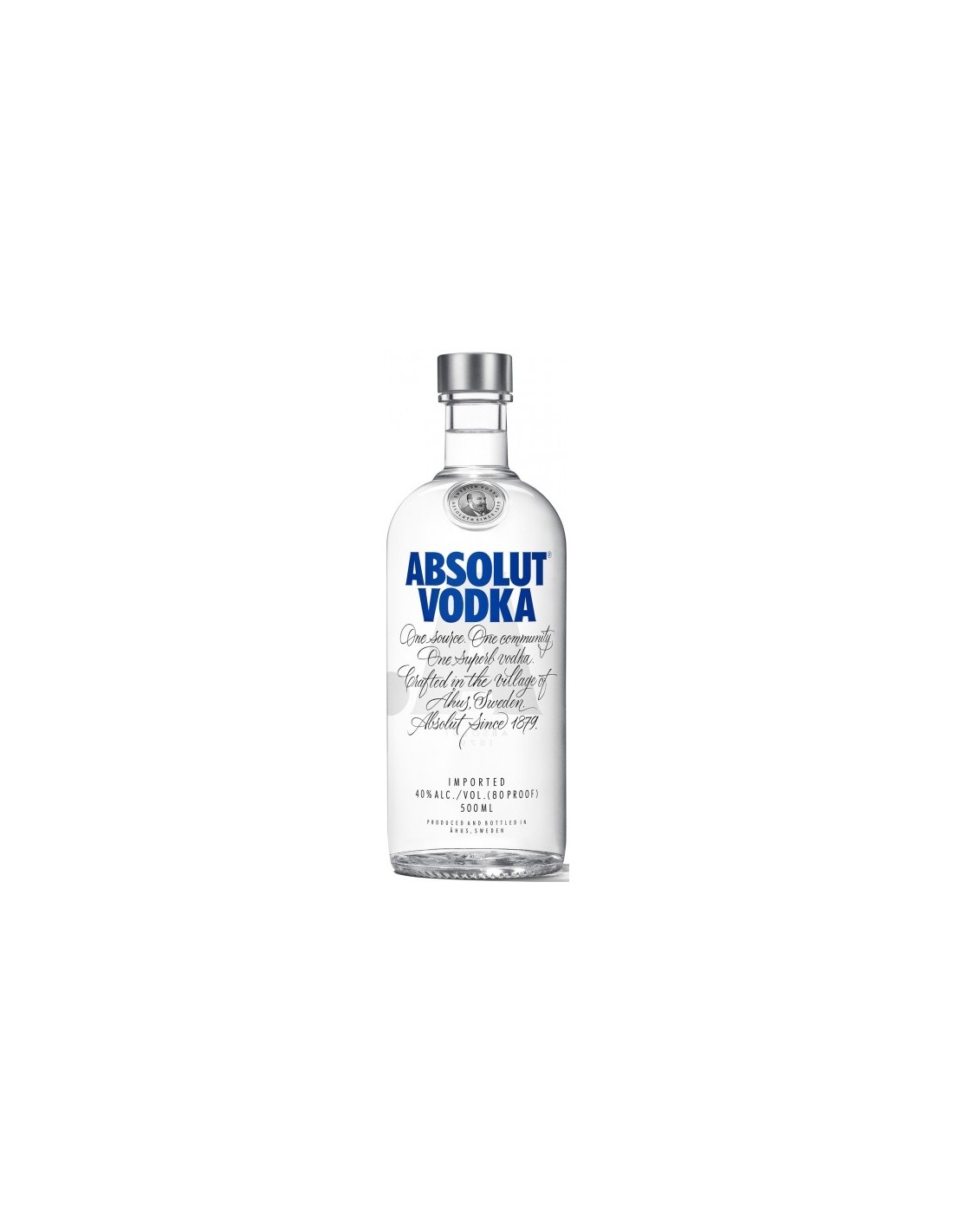 Vodca Absolut Blue 0.5L, 40% alc., Suedia alcooldiscount.ro