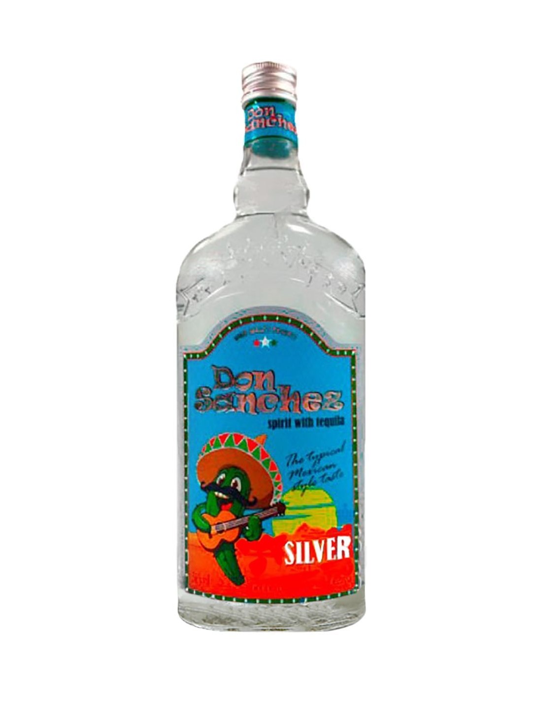 Tequila alba Don Sanchez Silver 0.7L, 38% alc., Mexic