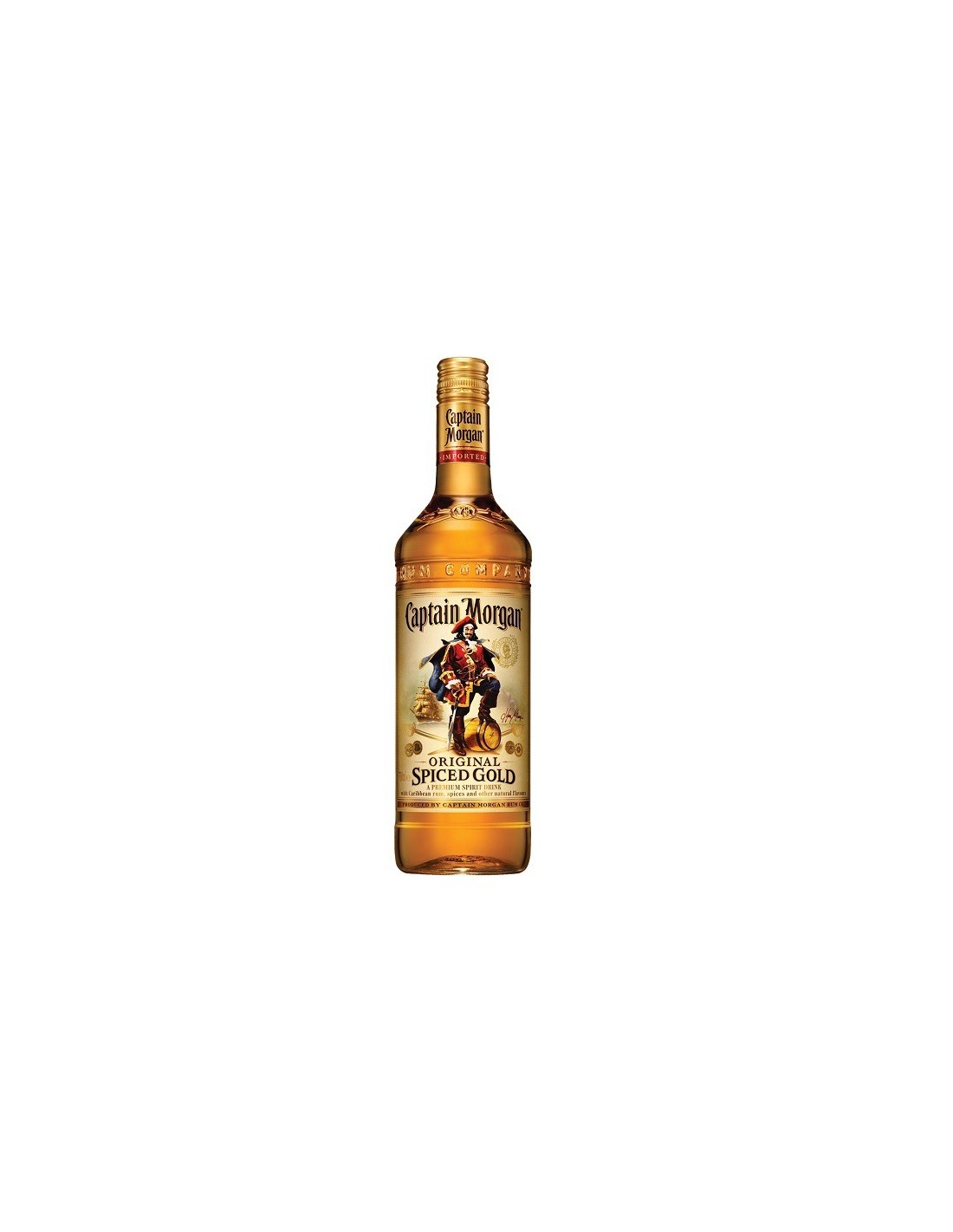 Rom Captain Morgan Spiced Gold, 35% alc., 0.7L, Jamaica alcooldiscount.ro