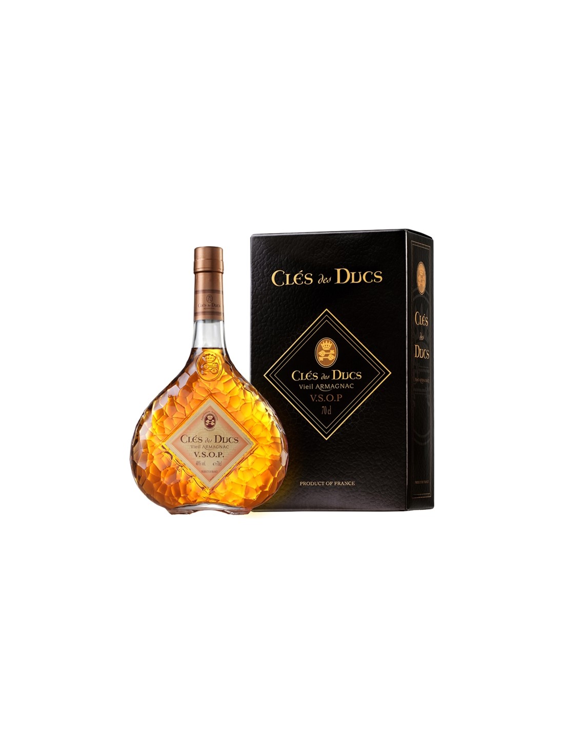 Brandy Armagnac Cles Des Ducs VSOP, 40% alc., 0.7L, Franta alcooldiscount.ro
