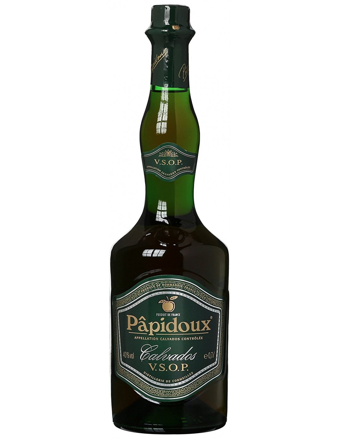 Brandy Papidoux Calvados VSOP, 40% alc., 0.7L, Franta alcooldiscount.ro