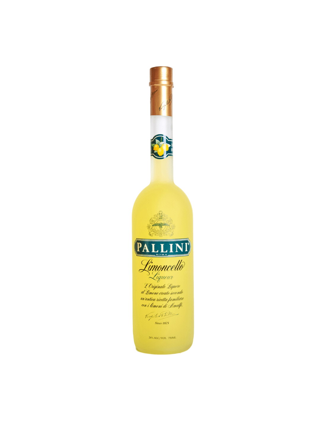 Lichior Pallini Limoncello, 26% alc., 0.5L, Italia alcooldiscount.ro