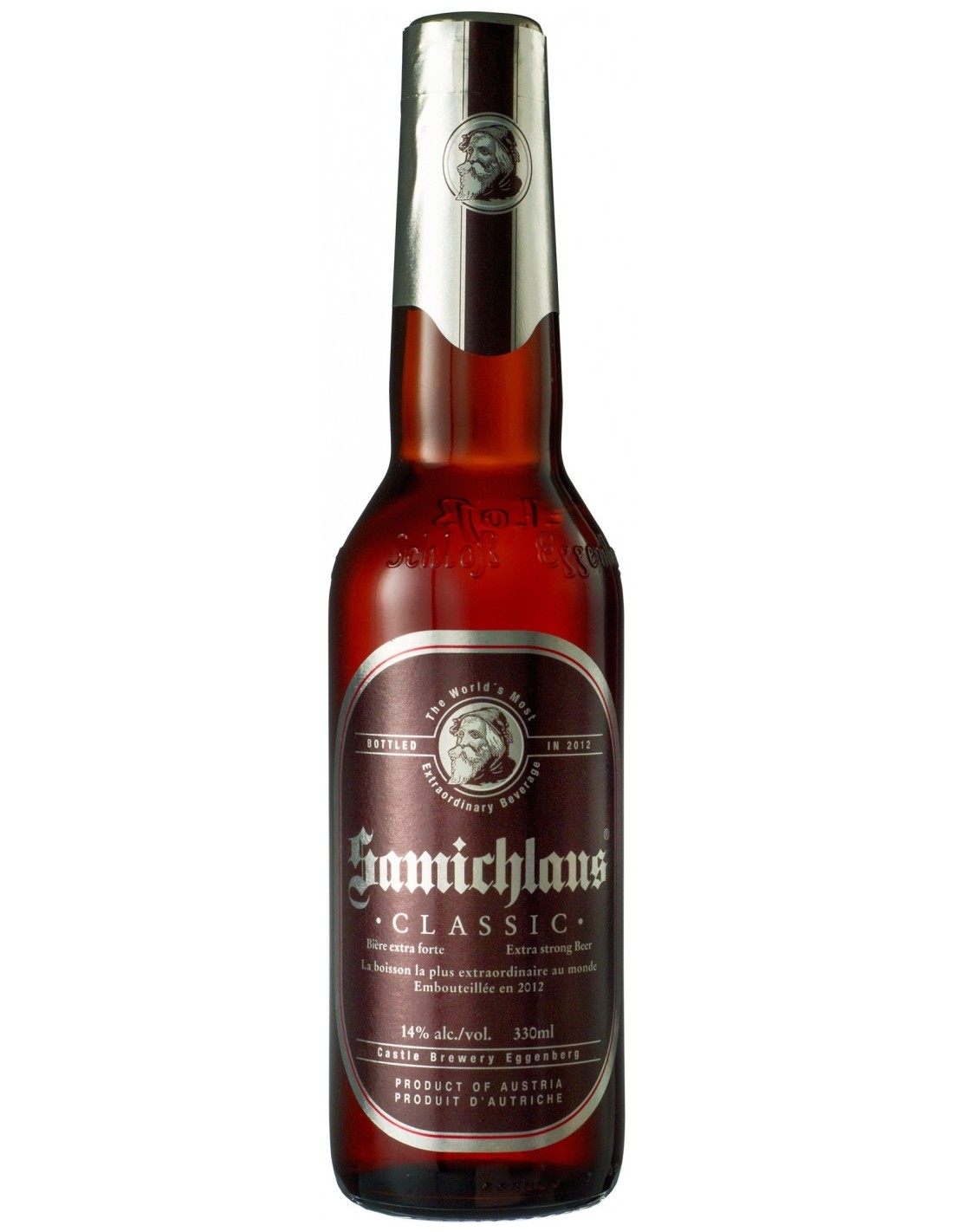 Bere bruna, filtrata Samichlaus, 14% alc., 0.33L, Germania alcooldiscount.ro