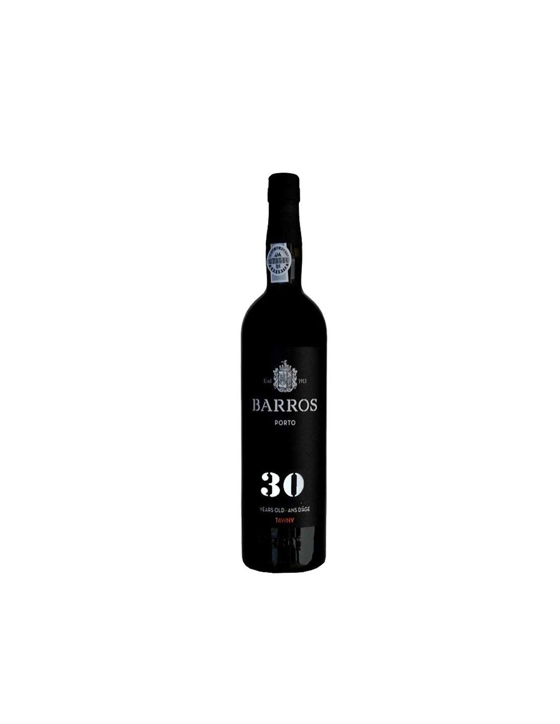 Vin porto rosu dulce, Barros Tawny, 30 de ani, 0.75L, 20% alc., Portugalia