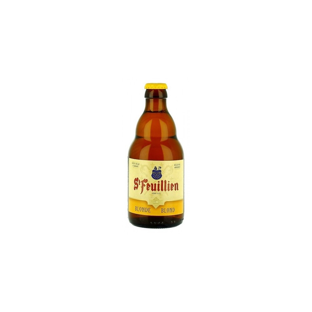 Bere blonda St. Feuillen, 7.5% alc., 0.33L, Belgia