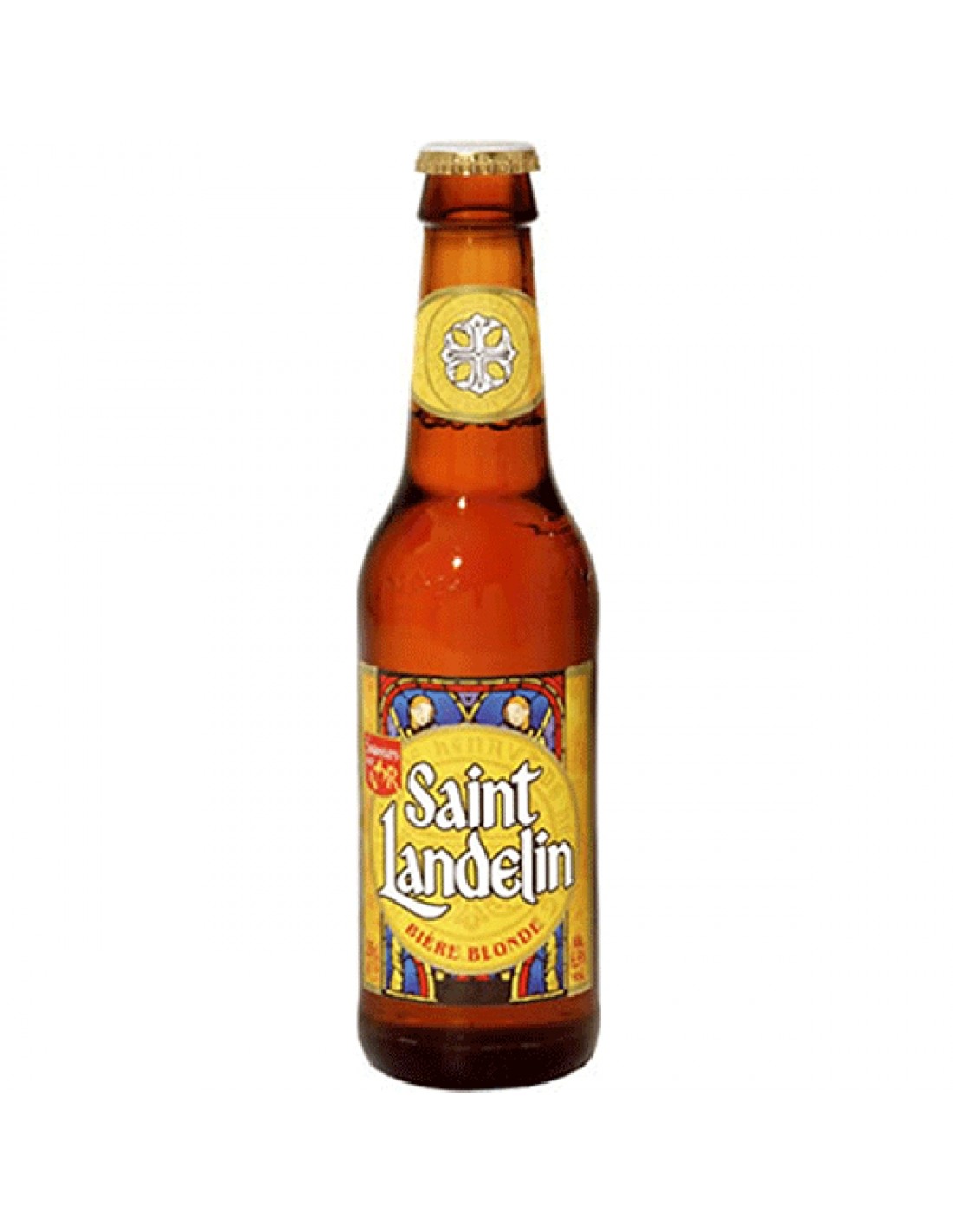 Bere blonda Saint Landelin, 6.5% alc., 0.25L, Franta