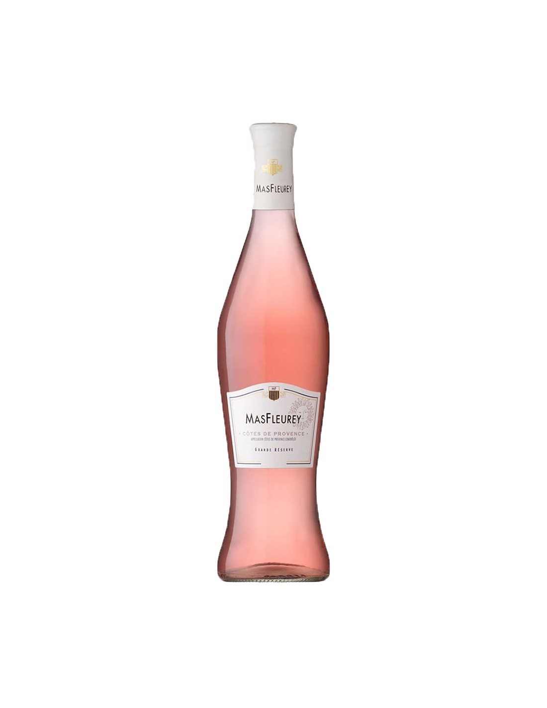 Vin roze sec, Mas Fleurey, Côtes de Provence, 13% alc., 0.75L, Franta Aimé Roquesante