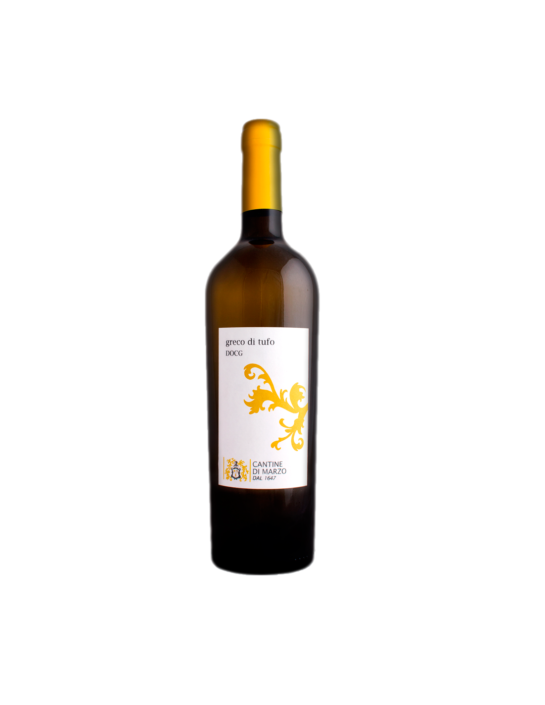 Vin alb sec Cantine di Marzo Greco di Tufo DOCG, 13% alc., 0.75L, Italia alcooldiscount.ro