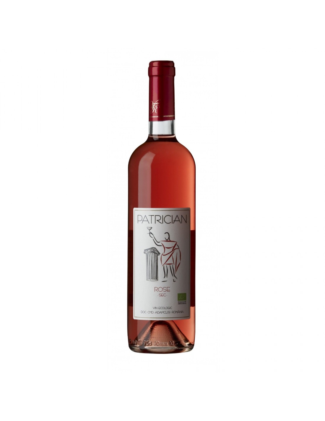 Vin roze Sec, Cabernet Sauvignon, Patrician Adamclisi, 0.75L, 13% alc., Romania