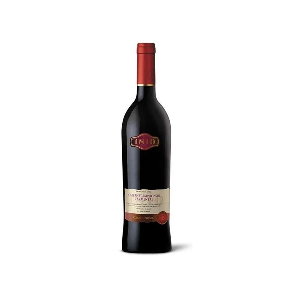 Vin rosu sec, Cabernet Sauvignon, 1810 Valle del Maule, 0.75L, 14% alc., Chile 0.75L