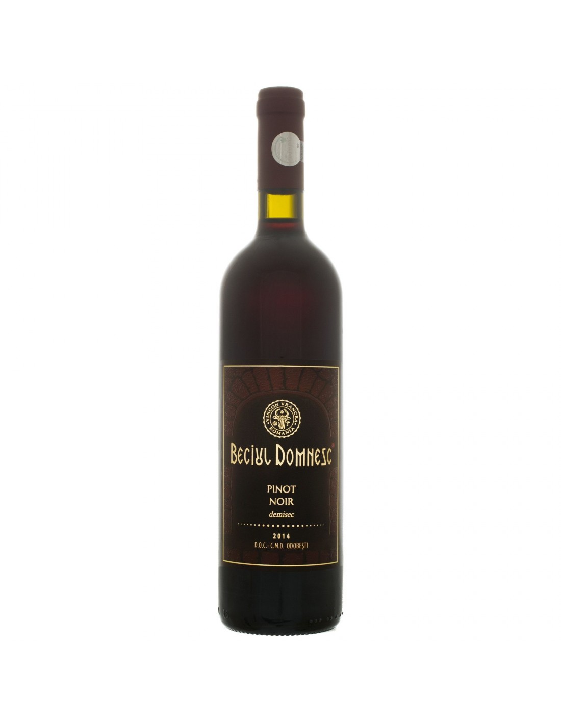 Vin rosu demisec, Pinot Noir, Beciul Domnesc Odobesti, 0.75L, 13% alc., Republica Moldova alcooldiscount.ro