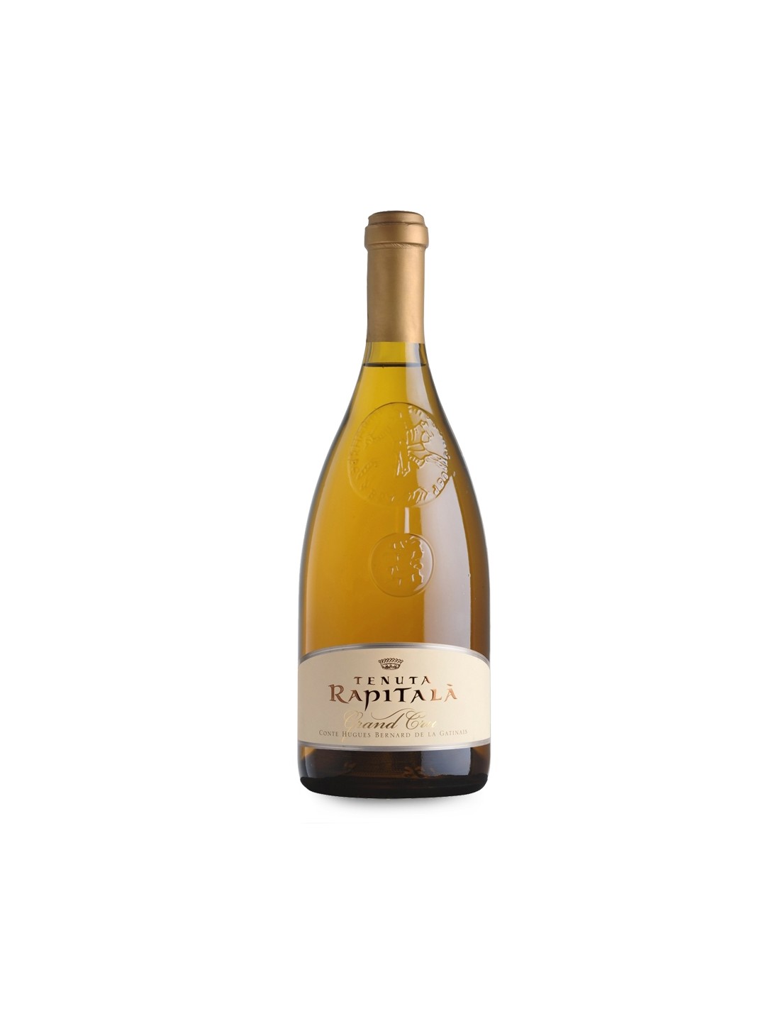 Vin alb sec, Chardonnay, Tenuta Rapitalà Grand Cru Sicilia, 13.5% alc., 0.75L, Italia