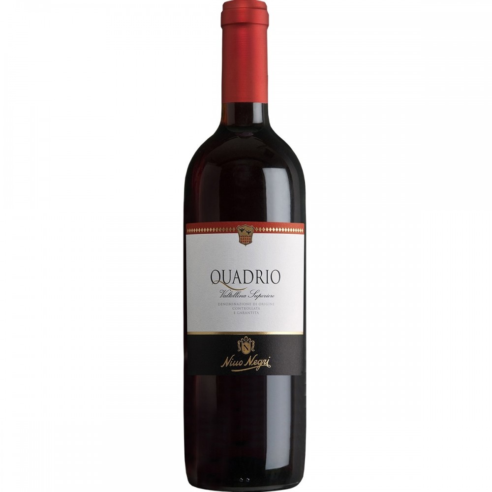 Vin rosu sec Quadrio Nino Negri Valtellina, 0.75L, 13% alc., Italia
