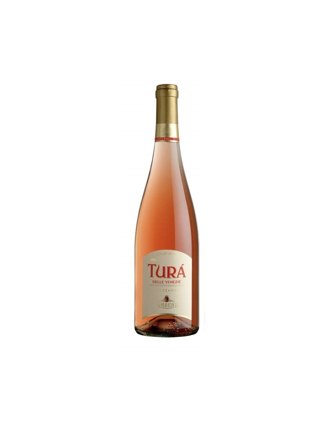 Vin spumant roze, Lamberti Tura Delle Venezie, 0.75L, 11.50% alc., Italia