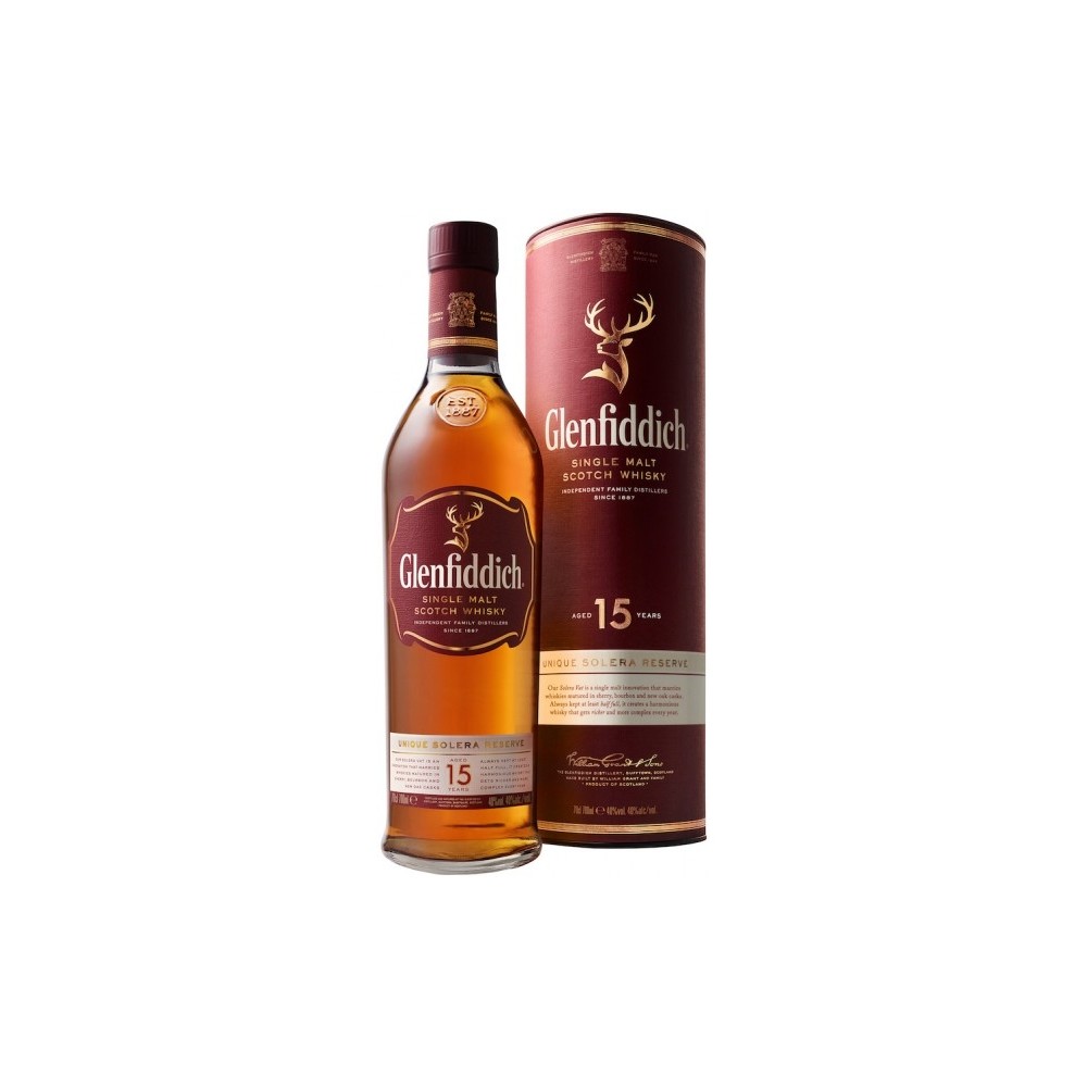 GLENFIDDICH 15 ANI  0.7L 70cl / 51% Whisky Single Malt