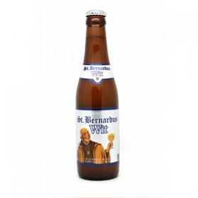 Blonde beer unfiltered St.Bernardus Wit, 5.5% alc., 0.33L, Belgium