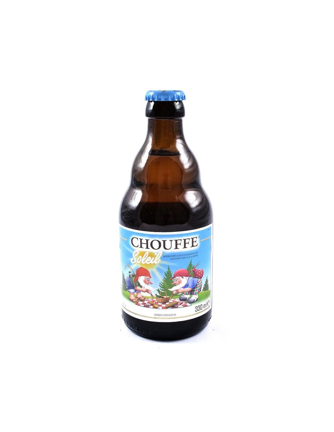 Bere blonda, nefiltrata Chouffe SoleiL, 6% alc., 0.33L, Belgia