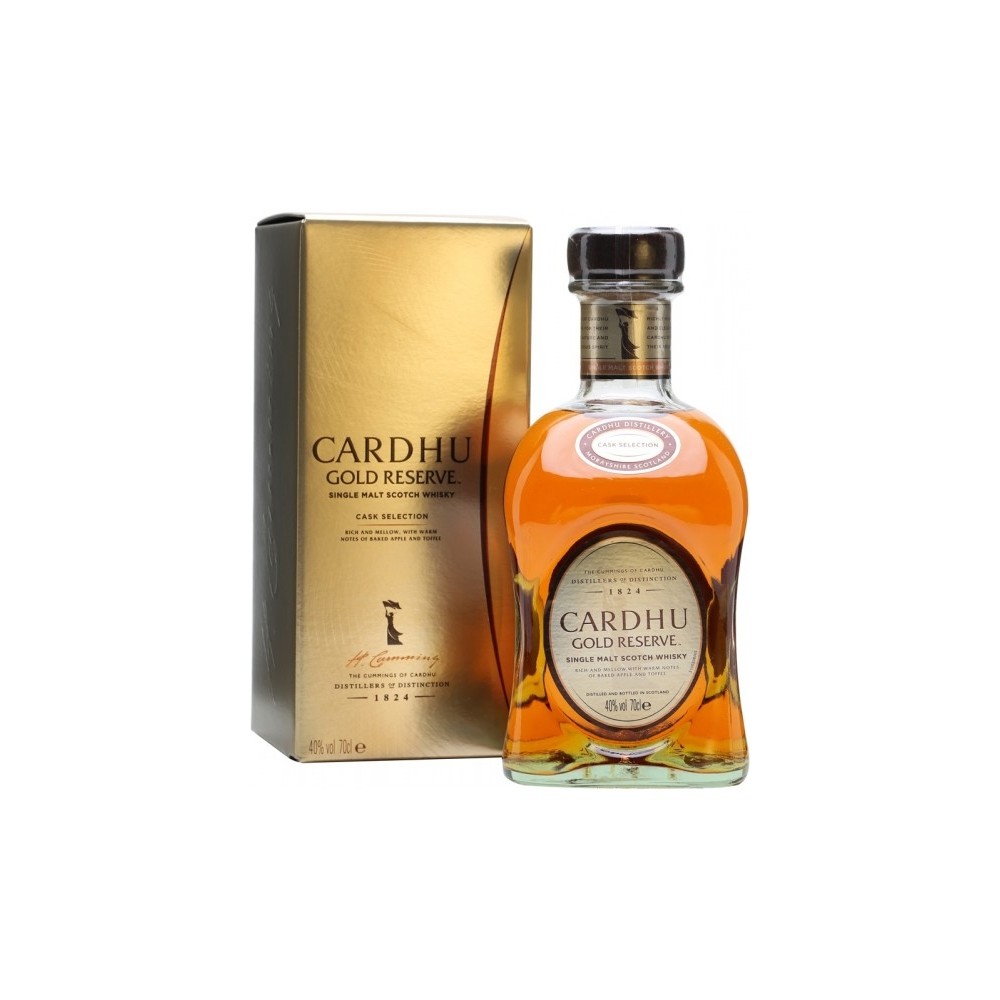 Whisky Cardhu Gold Reserve, 0.7L, 40% alc., Scotia 0.7L
