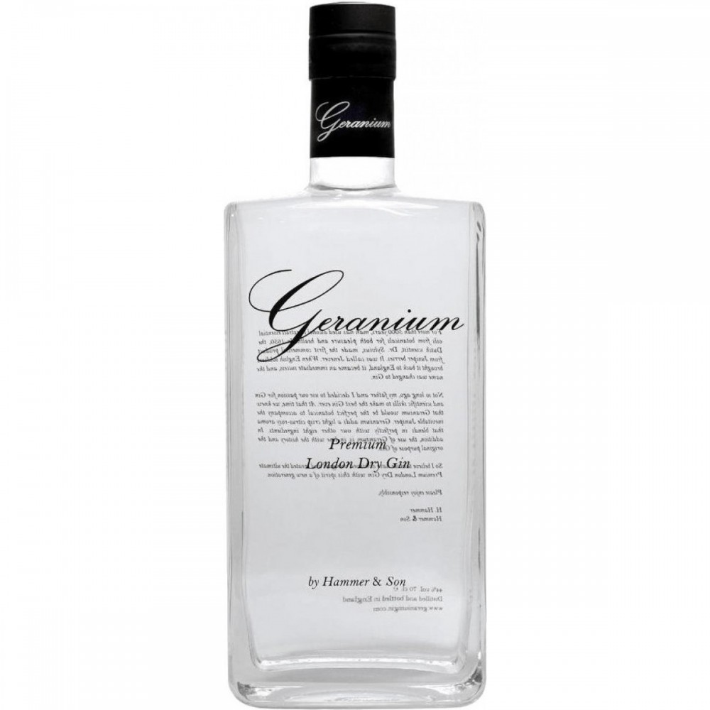 Gin Geranium, 44% alc., 0.7L, Marea Britanie 0.7L