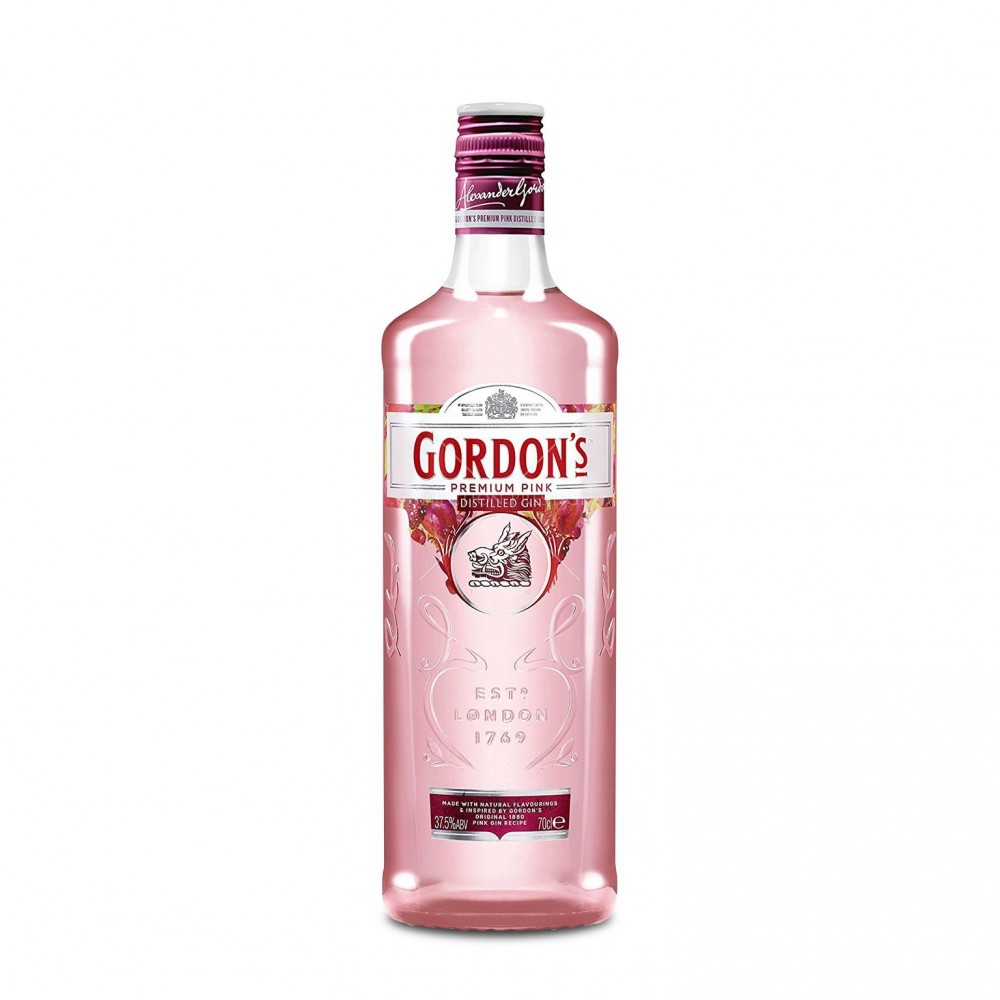 Gin Gordon\'s Pink Dry, 37.5% alc., 0.7L, Anglia