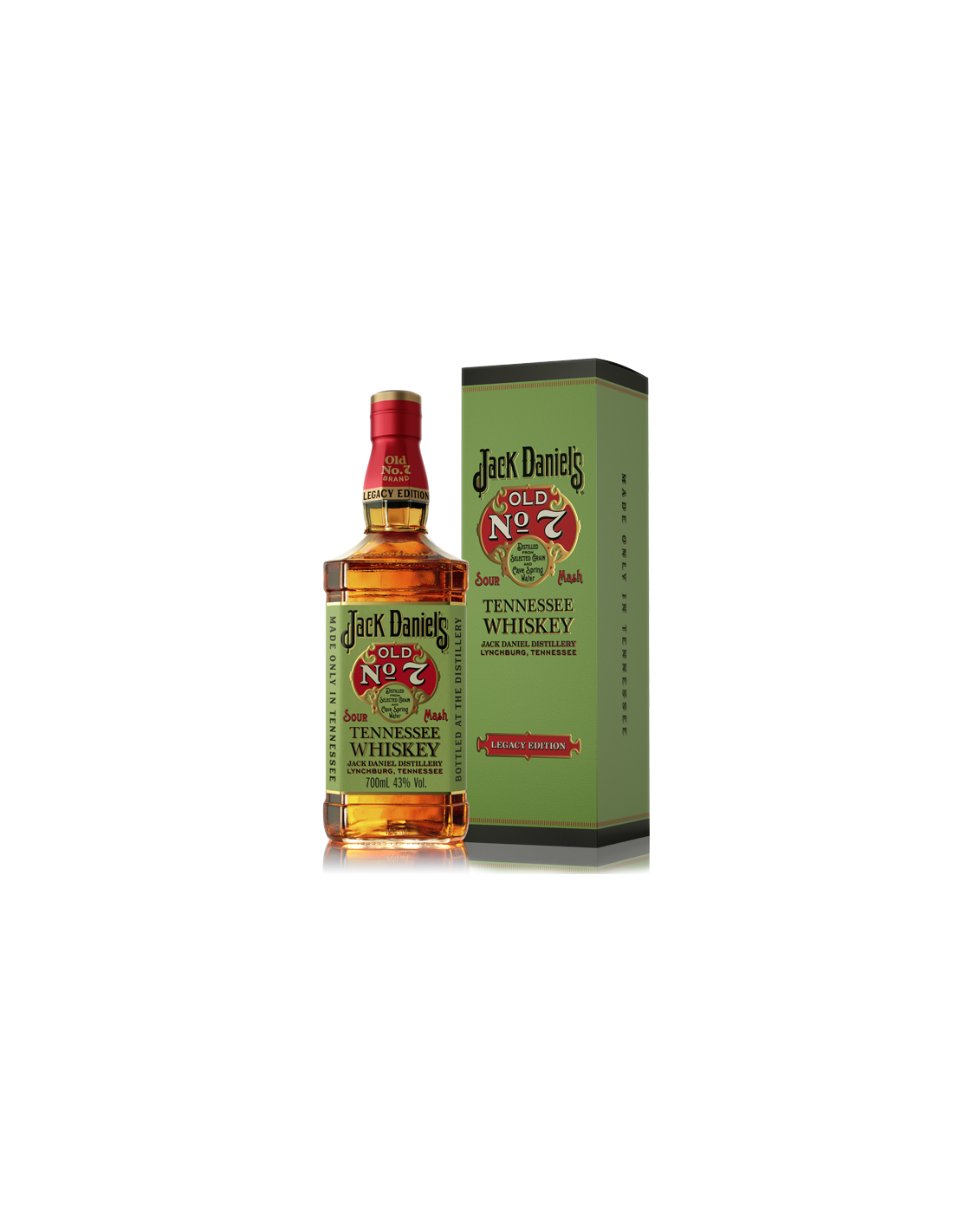 Whisky Jack Daniel’s Old No.7 Legacy Edition 0.7L, 43% alc., SUA alcooldiscount.ro