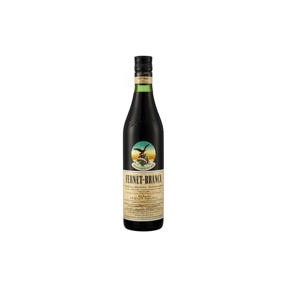 Lichior digestiv Fernet Branca, 39% alc., 0.7L, Italia 0.7L
