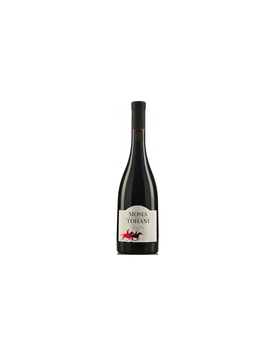 Vin rosu demisec, Pinot Noir, 7 Coline Tohani, 0.75L, 13.5% alc., Romania