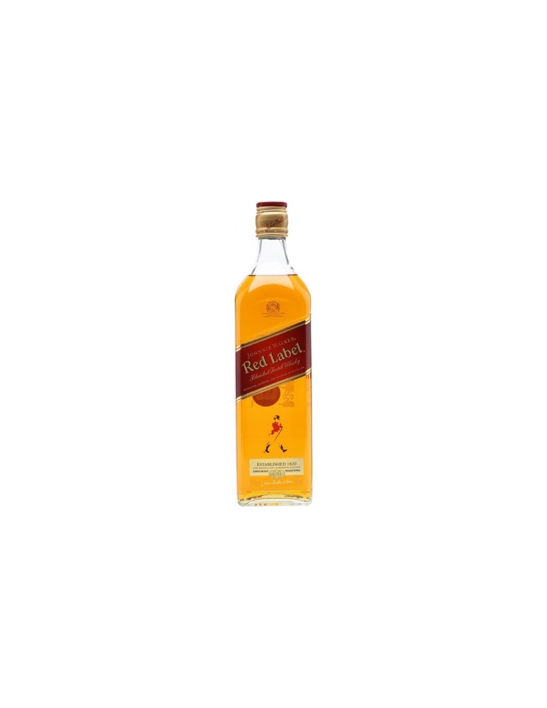 Whisky Johnnie Walker Red Label 0.5L, 40% alc., Scotia