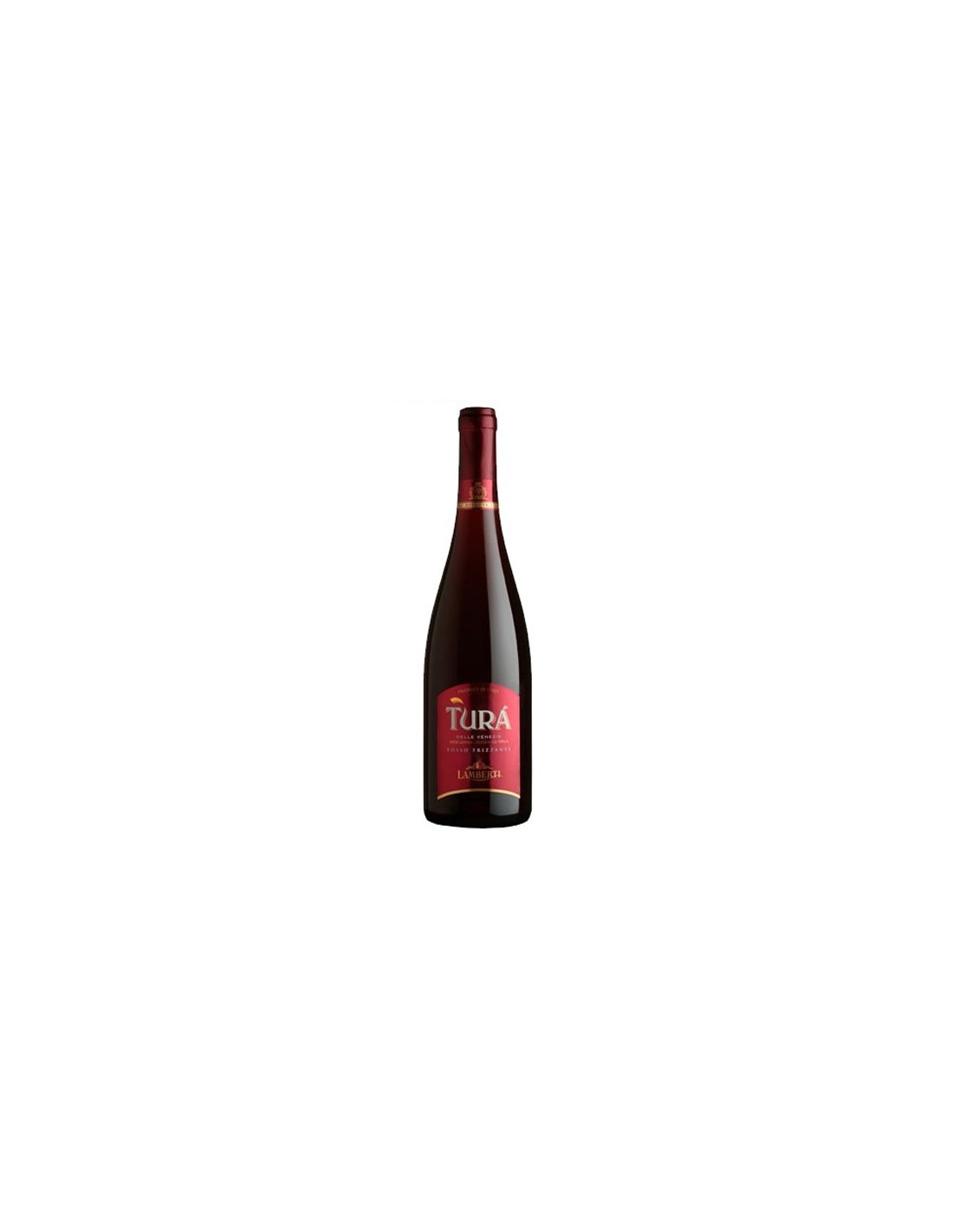 Vin frizzante rosu, Lamberti Turá Veneto, 0.75L, 11.5% alc., Italia alcooldiscount.ro