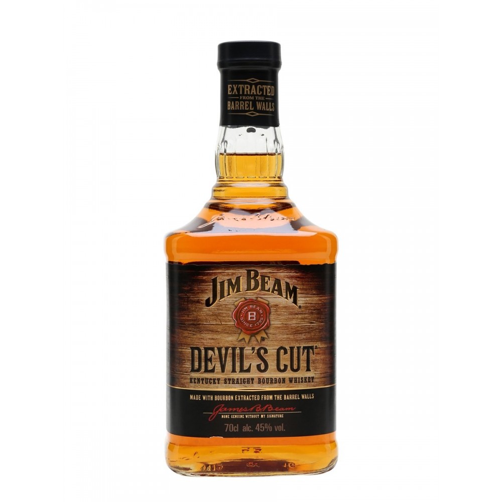 Whisky Jim Beam Devil’s Cut, 0.7L, 45% alc., SUA 0.7L