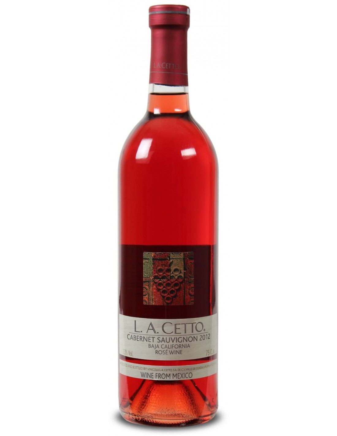 Vin roze, Cabernet Sauvignon, L. A. Cetto Valle de Guadalupe, 0.75L, 13 % alc., Mexico
