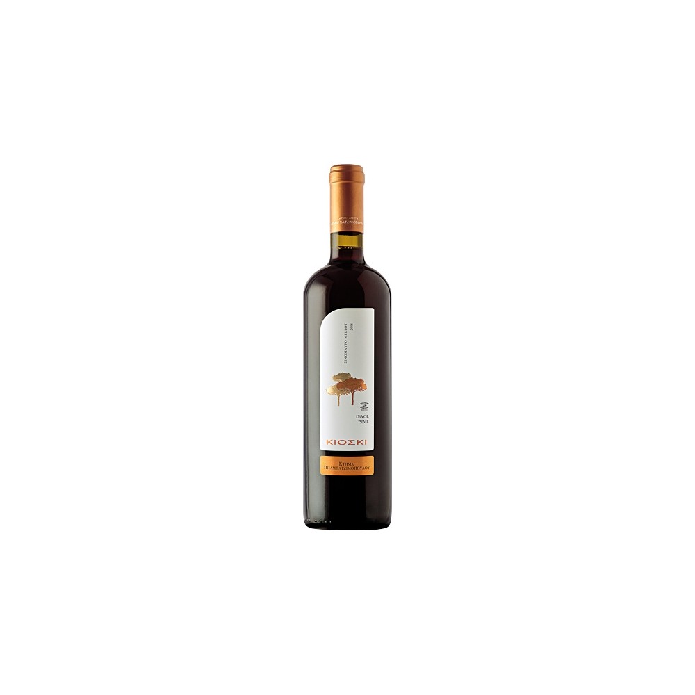 Vin rosu sec, Merlot, Kioski Xinom Thessalia, 0.75L, 12.5% alc., Grecia