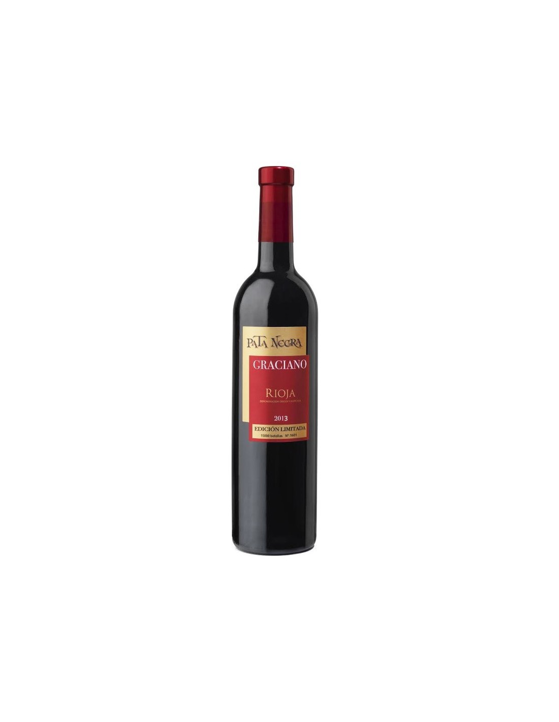Vin rosu sec, Graciano, Pata Negra Rioja, 0.75L, Spania alcooldiscount.ro