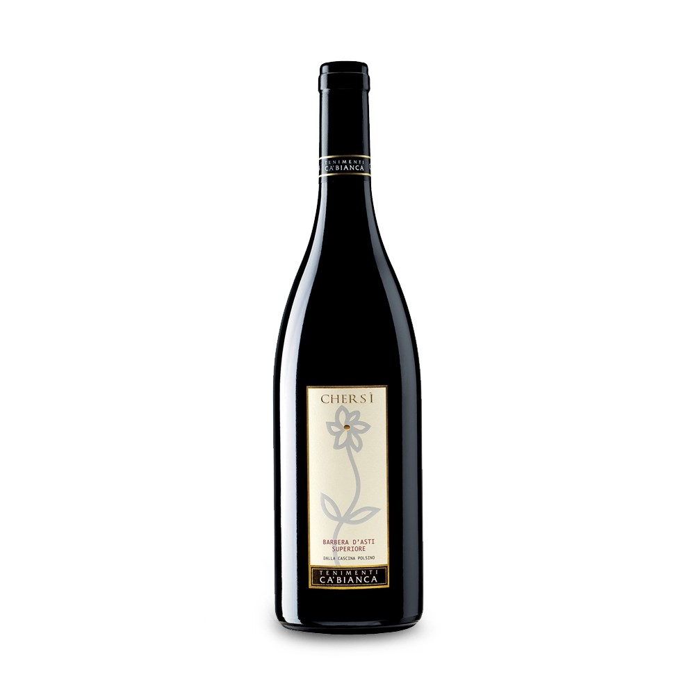Vin rosu sec Tenimenti Ca' Bianca Chersi Barbera D'asti, 0.75L, 14% alc., Italia