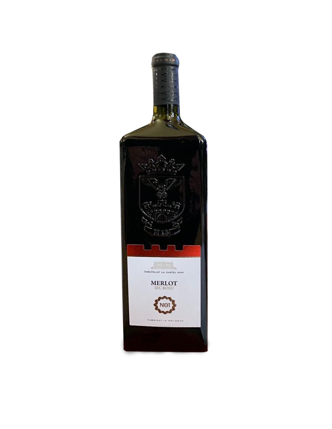 Vin rosu sec, Merlot, Noi, 0.75L