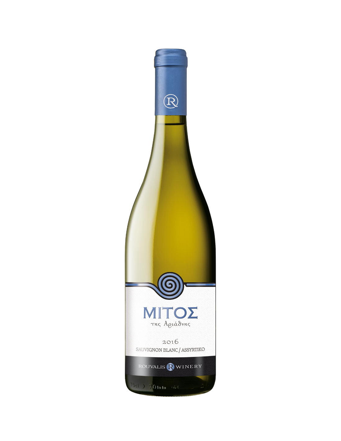 Vin alb, Sauvignon Blanc, Mitos, 0.75L, 12.5% alc., Grecia