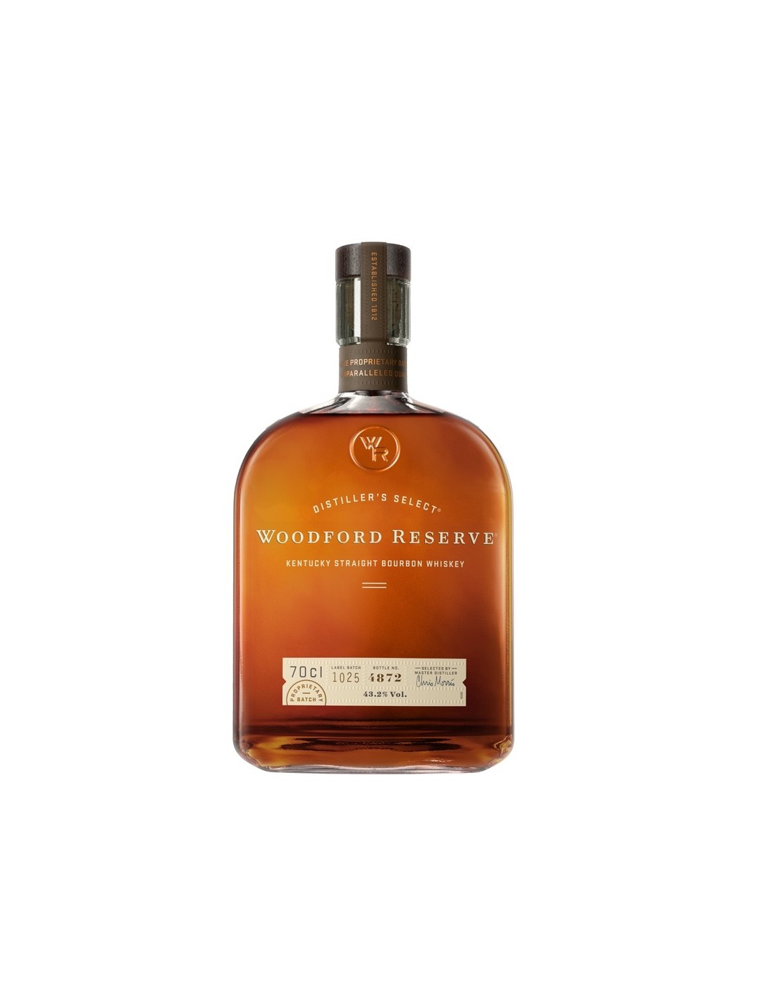 Whisky Bourbon Woodford Reserve, 43.2% alc., 0.7L, America