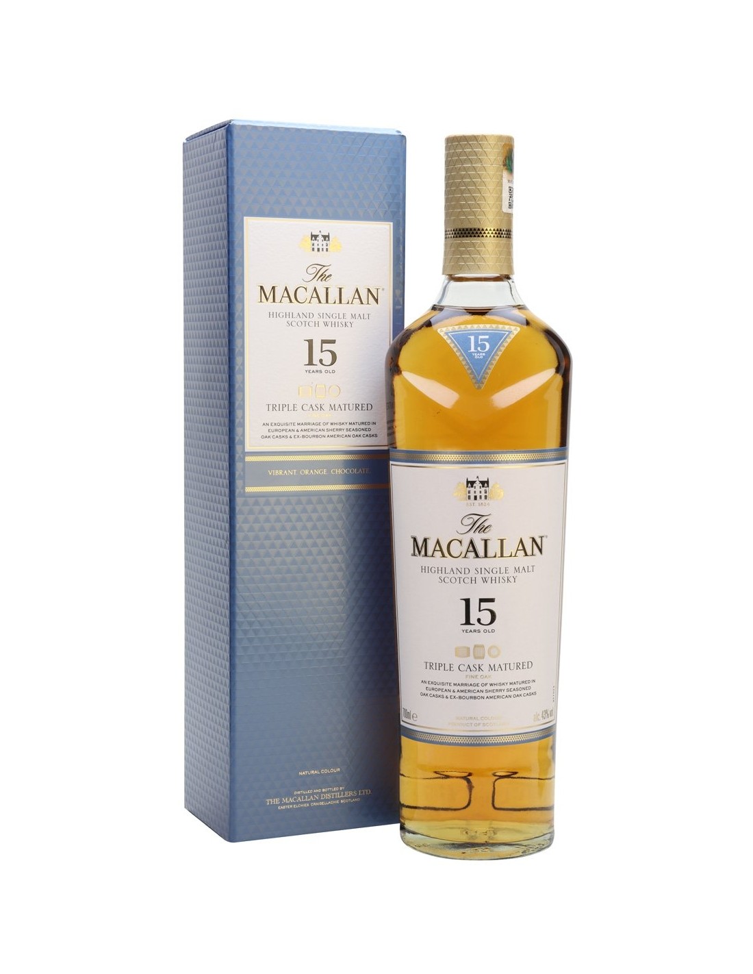 Whisky The Macallan Triple Cask, 15 ani, 43% alc., 0.7L, Scotia