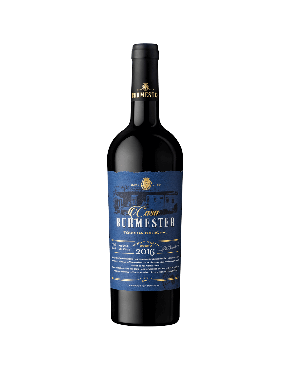 Vin rosu sec, Touriga Nacional, Casa Burmester Douro, 0.75L, 14.5% alc., Portugalia alcooldiscount.ro