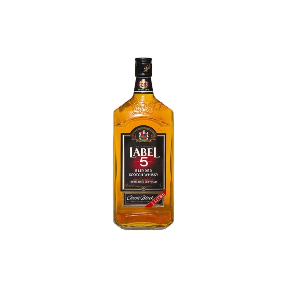 Whisky Label 5, 1L, 40% alc., Scotia