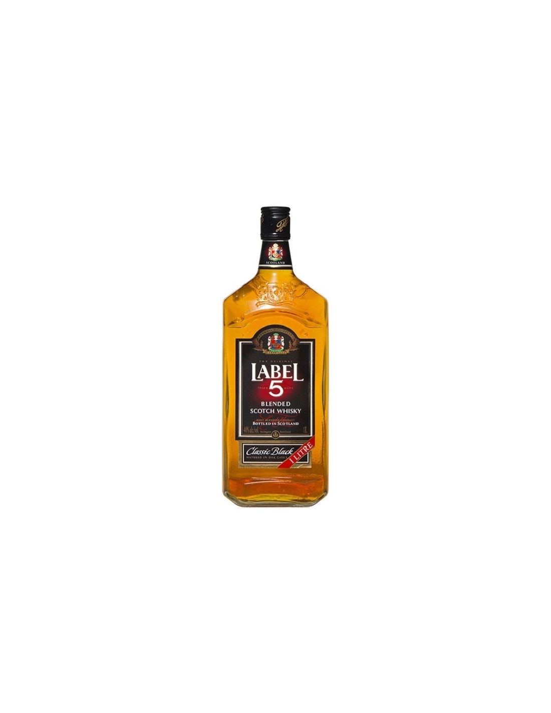 Whisky Label 5, 1L, 40% alc., Scotia alcooldiscount.ro