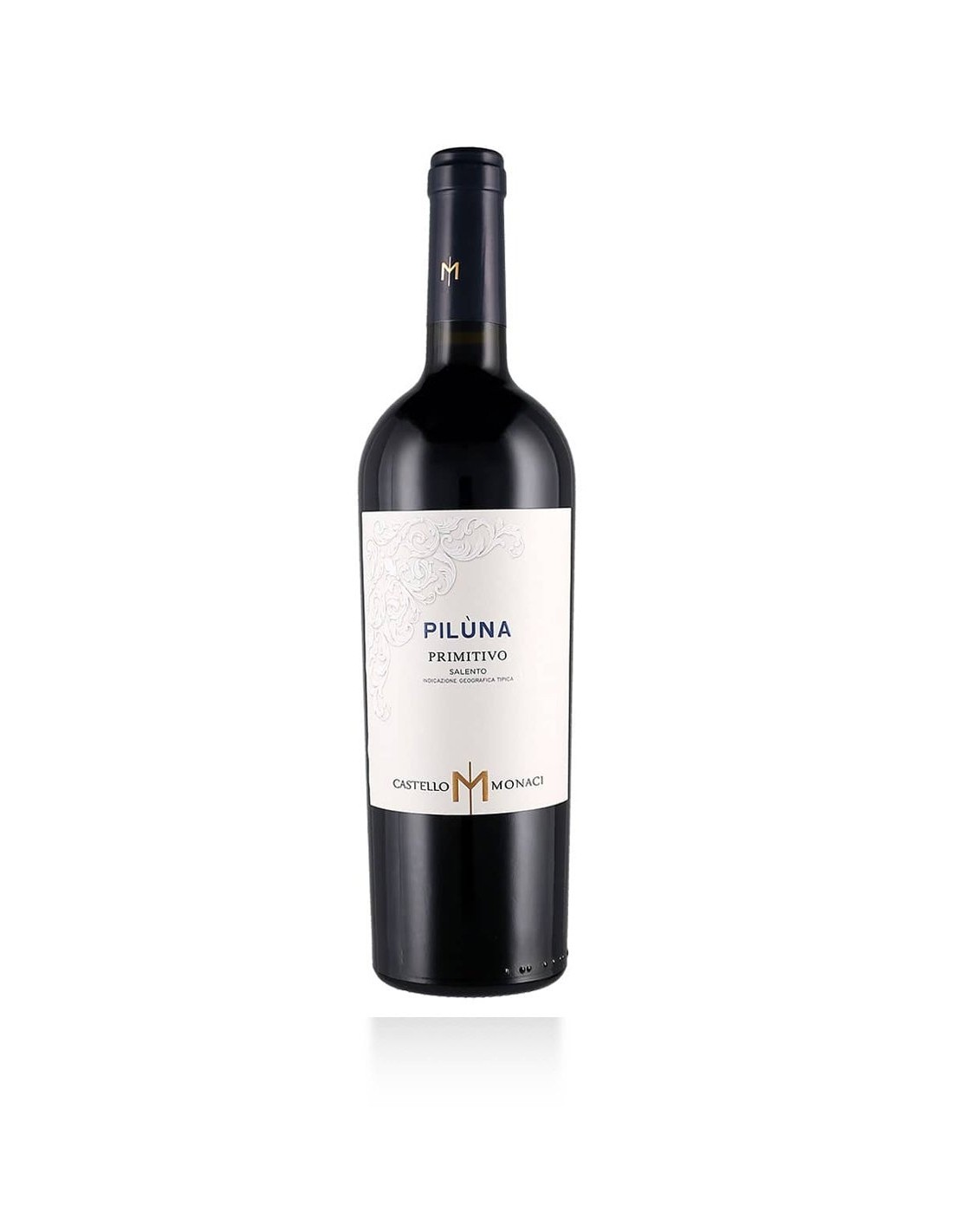 Vin rosu sec Castello Monaci Pilùna Primitivo Salento, 0.75L, 14% alc., Italia