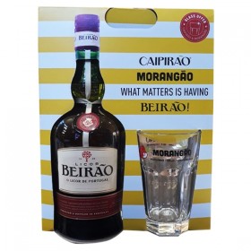 Licor Beirao + Cocktail Glass