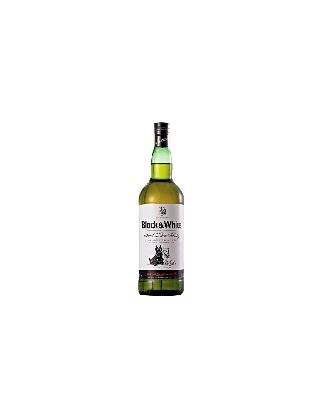 Whisky Black & White, 0.7L, 40% alc., Scotia alcooldiscount.ro