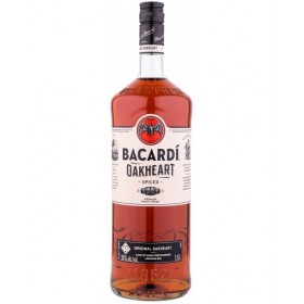 Rum Bacardi Oakheart, 35% alc., 1.5L, Cuba