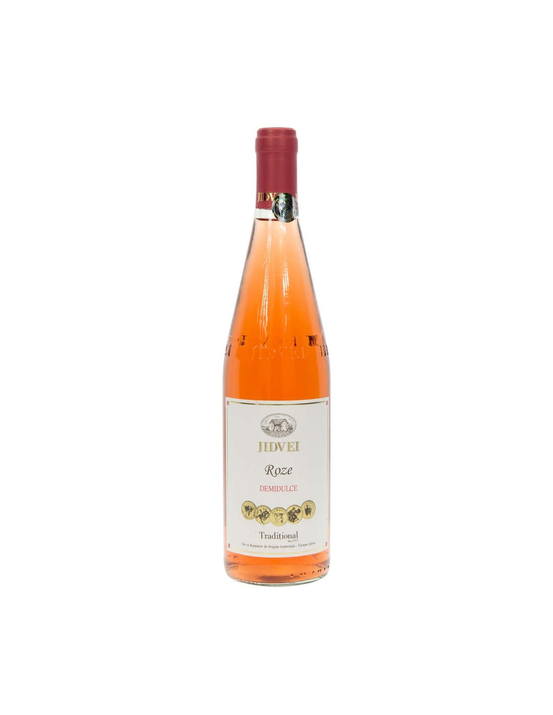 Vin roze demidulce, Cupaj, Jidvei Traditional, 12.5% alc., 0.75L, Romania alcooldiscount.ro