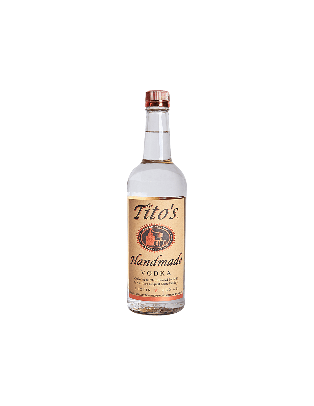 Vodca Tito’s Handmade 0.7L, 40% alc., America alcooldiscount.ro