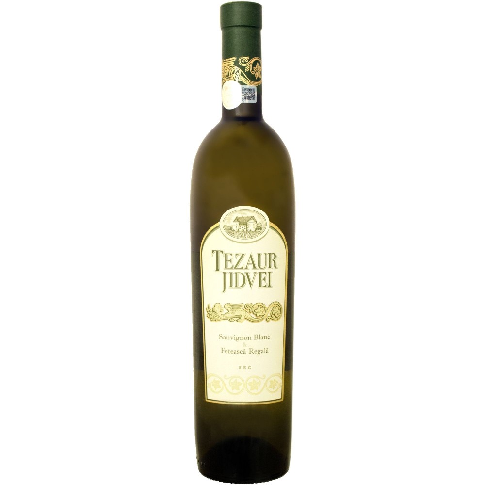Sauvignon Blanc si Feteasca Regala Tezaur 0.75L Jidvei