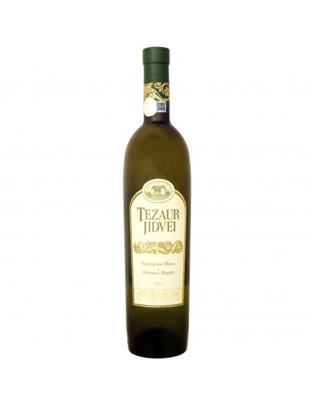 Sauvignon Blanc si Feteasca Regala Tezaur 0.75L Jidvei
